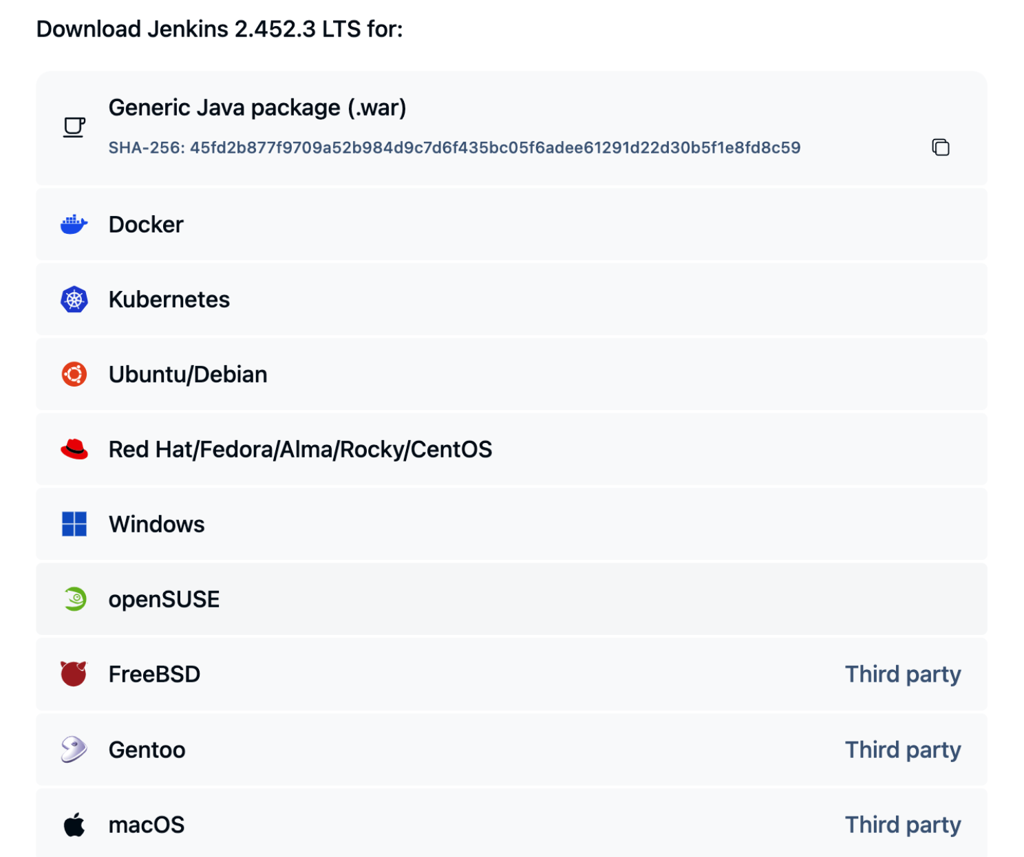 Download jenkins