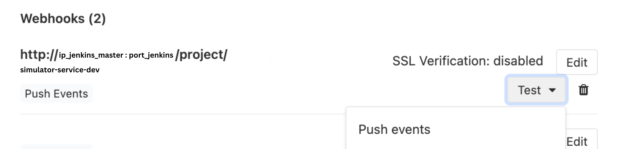 Test push gitlab